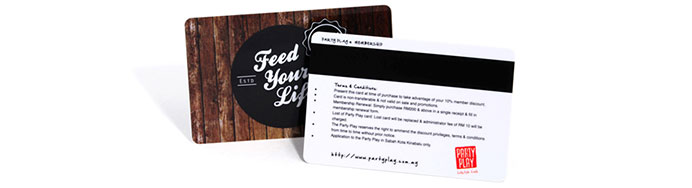 magnetic stripe card