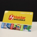 Plastic loyalty card printing options