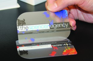 Try a New Look with Transparent Business Cards