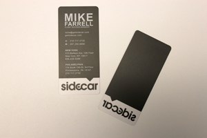 Quality plastic card printing for die cut business cards