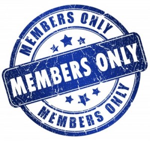 Members Only Stamp