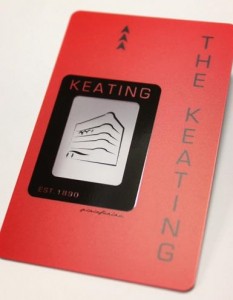 The Keating Hotel Key Card