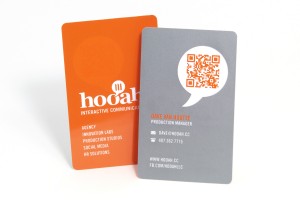 Hooah Plastic Business Card