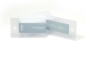 Skona Plastic Business Card