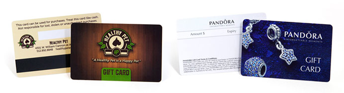 Custom Gift Card Printing