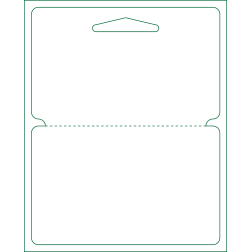 Hanging Card with Tent Slot