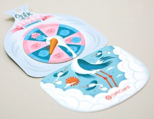 Stork Game Gift Card Packaging