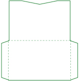 Paper Sleeve for One Standard Card