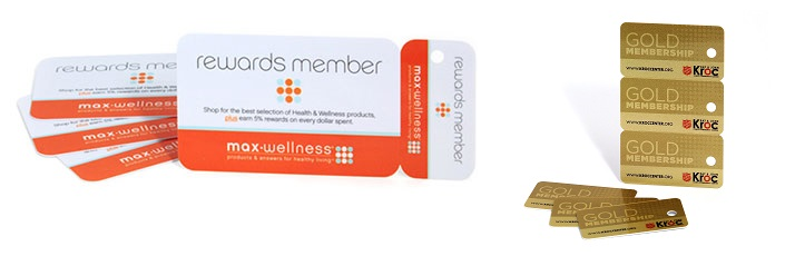 Custom Plastic Loyalty Card Printing Australia